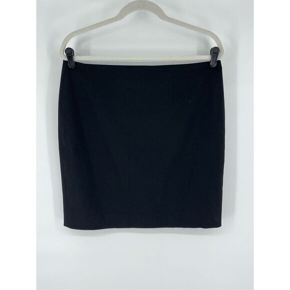 NEW Banana Republic Classic Pencil Skirt Lined Closet Staple Black Size 12 - Picture 1 of 9